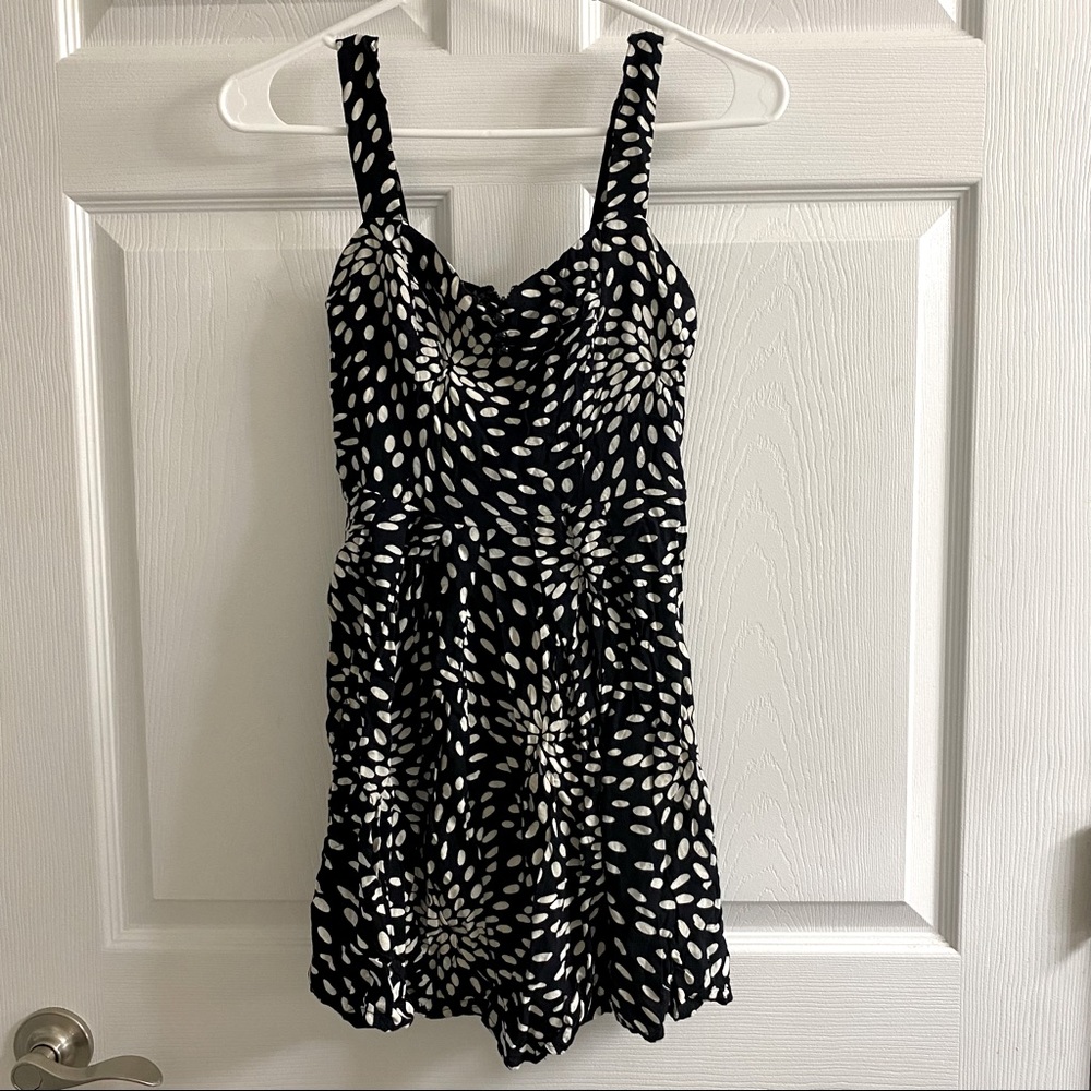 Black & White Short Dress